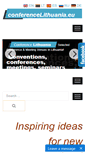 Mobile Screenshot of conferencelithuania.eu
